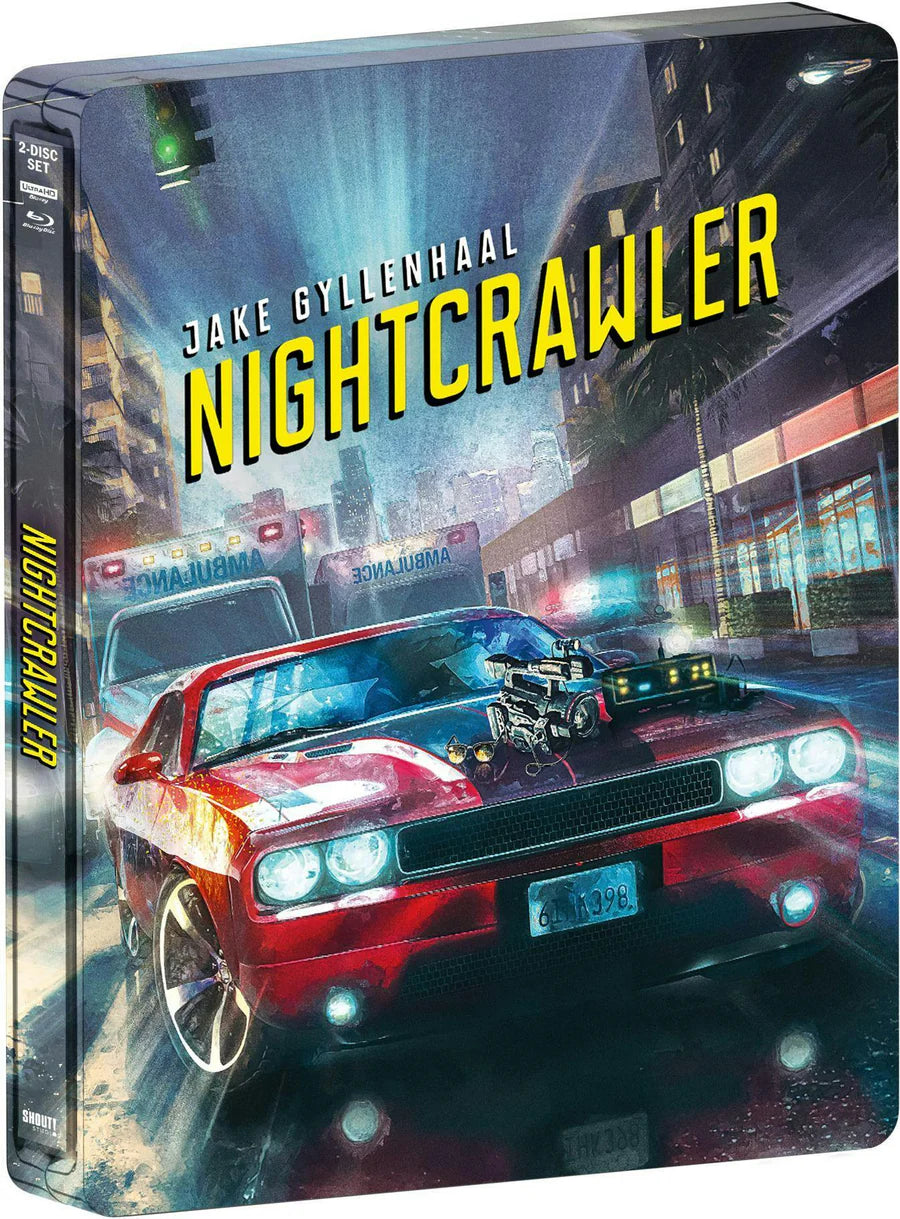 PRE-ORDER Nightcrawler (2014) Limited Edition Steelbook Shout Factory - 4K UHD / Blu-ray Region A