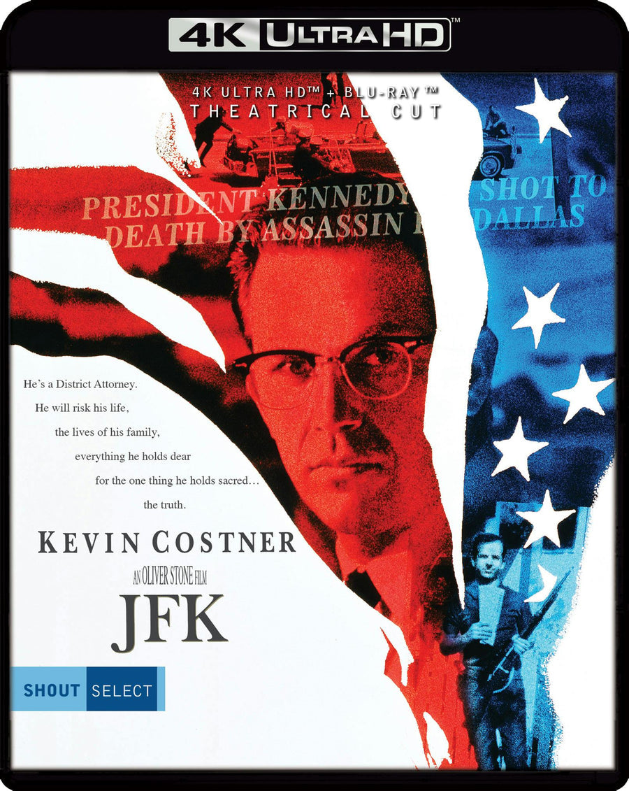 PRE-ORDER JFK: Theatrical Cut (1991) Shout Factory - 4K UHD