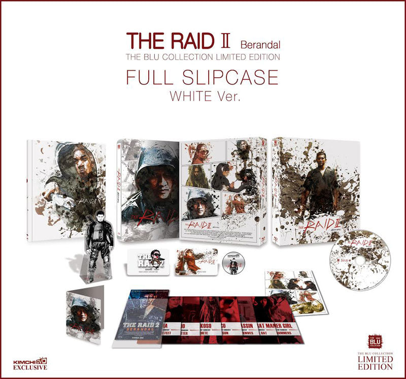 The Raid 2: Berandal (KimchiDVD) Steelbook Fullslip White Version LE - Blu-ray