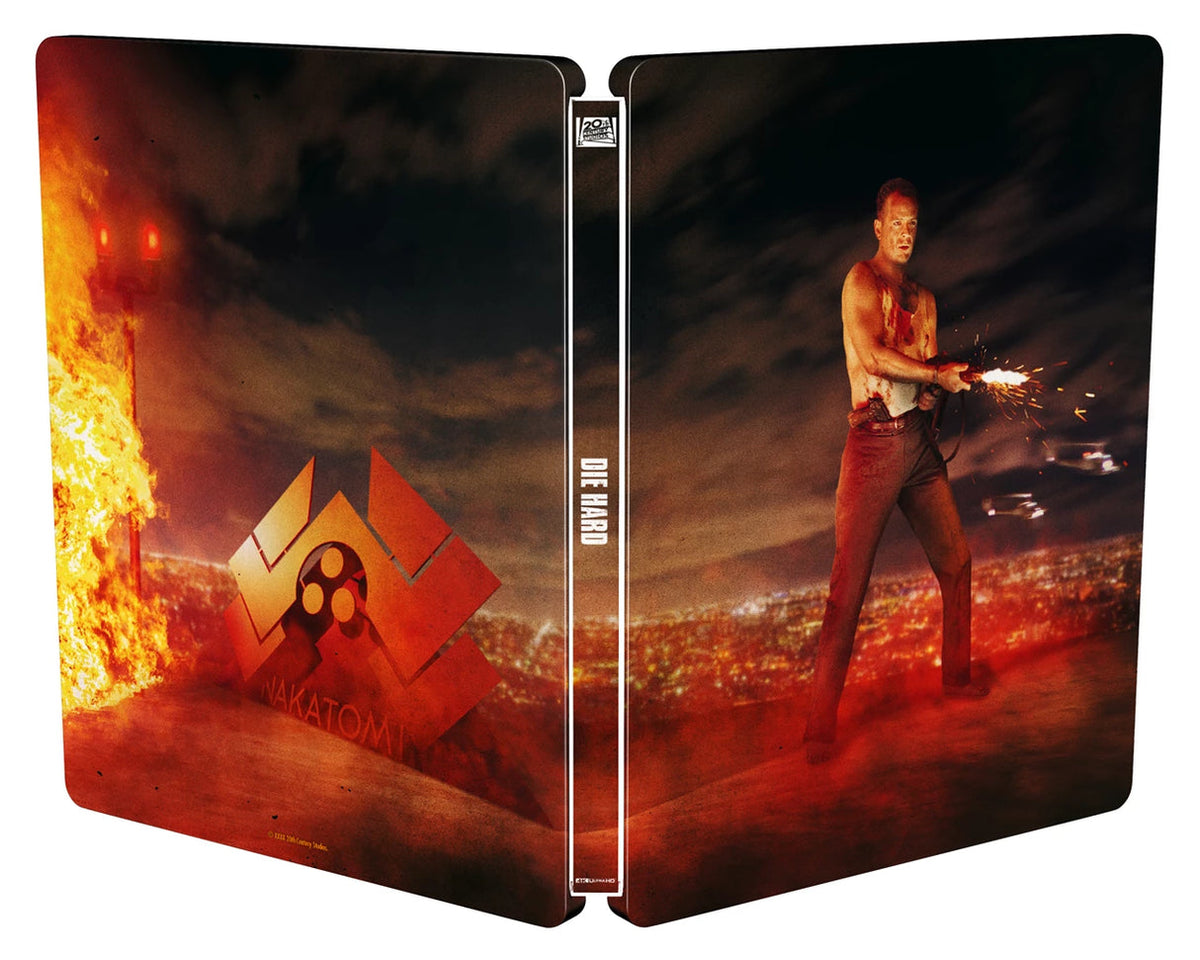 PRE-ORDER Die Hard (1988) UK Limited Edition Steelbook - 4K UHD / Blu-ray Region Free
