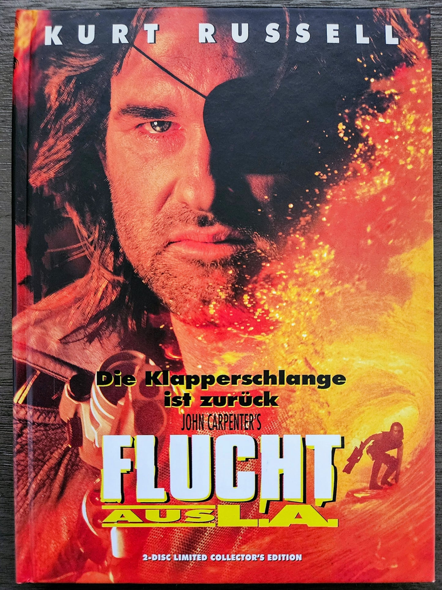 Escape From L.A. (1996) Used - LE 2000 Mediabook - Blu-ray Region B