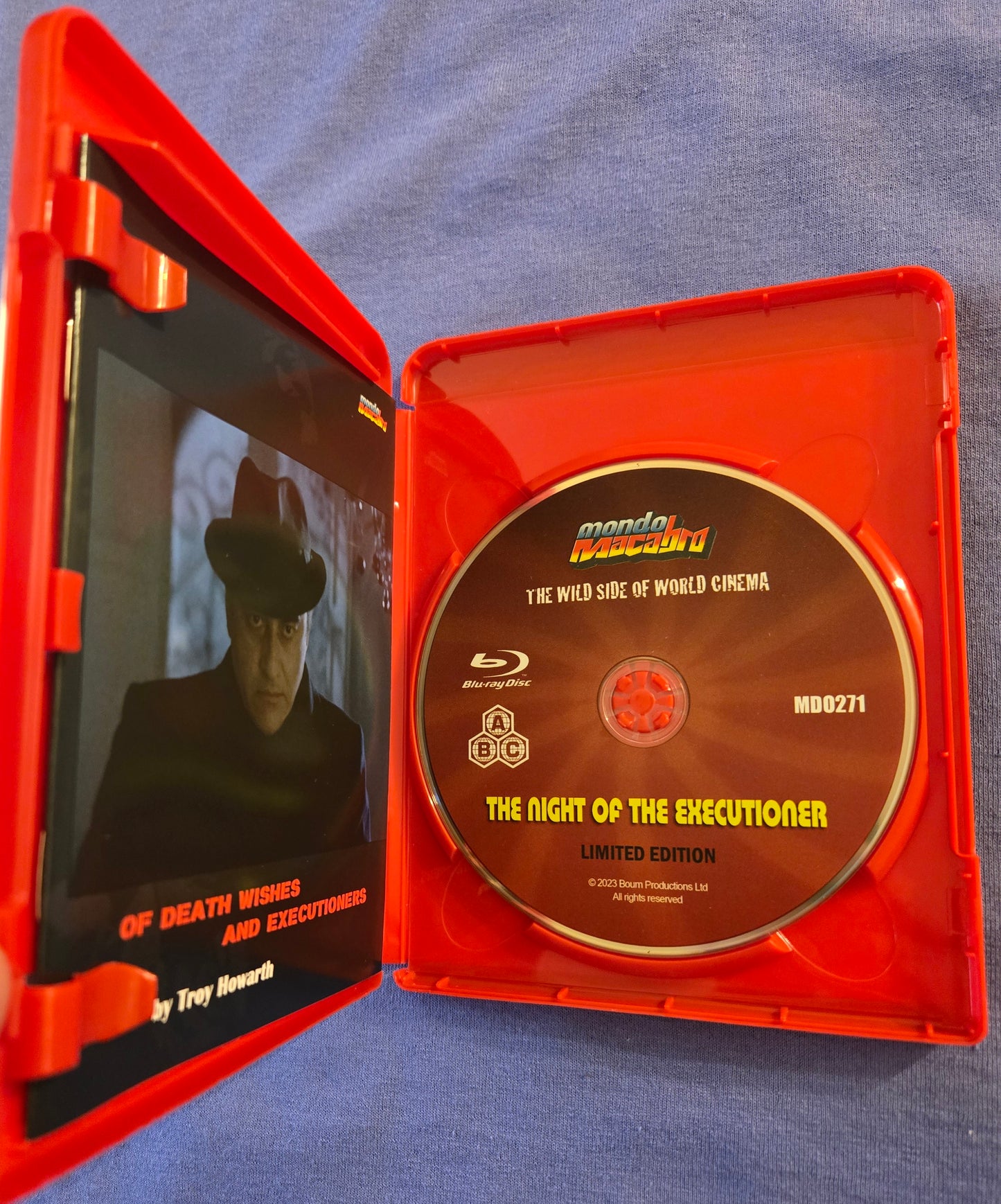 Night of the Executioner (1992) USED LE 1500 Red Case Edition - Blu-ray Region Free