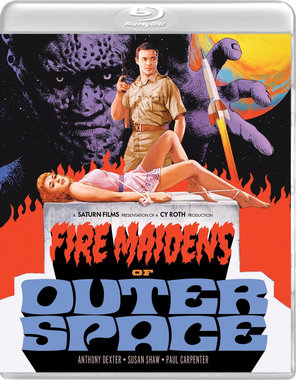 Fire Maidens of Outer Space (1956) Standard Edition Vinegar Syndrome - Blu-ray Region A