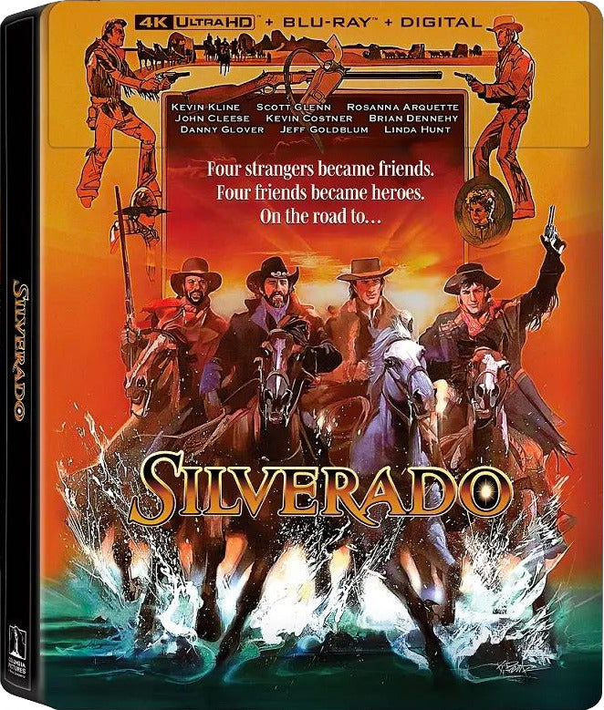 Silverado (1985) Limited Edition Steelbook - 4K UHD / Blu-ray Region Free