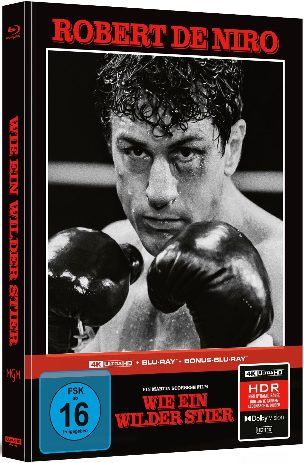 PRE-ORDER Raging Bull (1980) Limited Edition Mediabook - 4K UHD / Blu-ray Region B