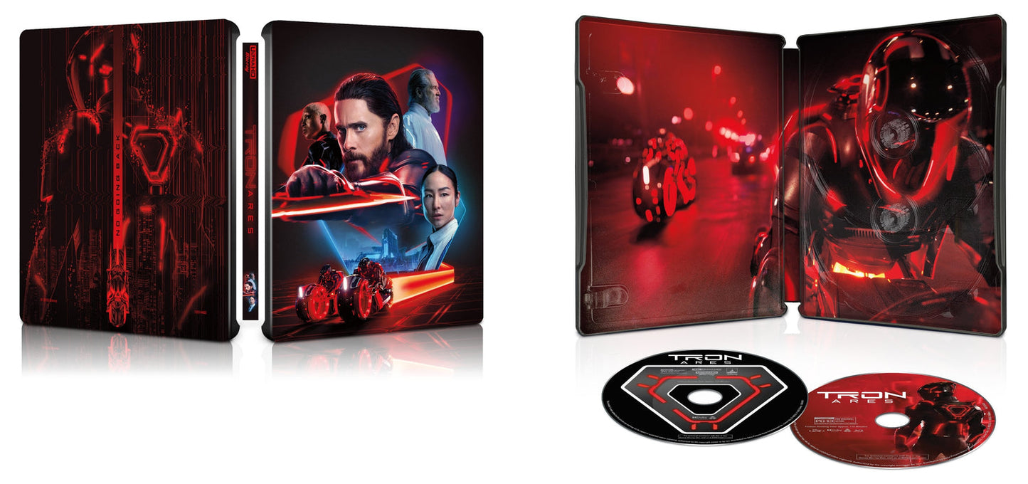 Tron: Ares (2025) Limited Edition Steelbook - 4K UHD / Blu-ray / Digital Code