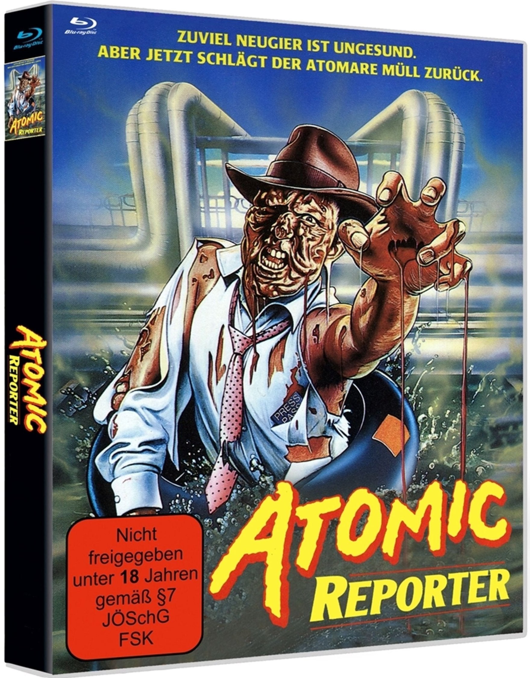 Revenge of the Radioactive Reporter (1990) German Import - Blu-ray 