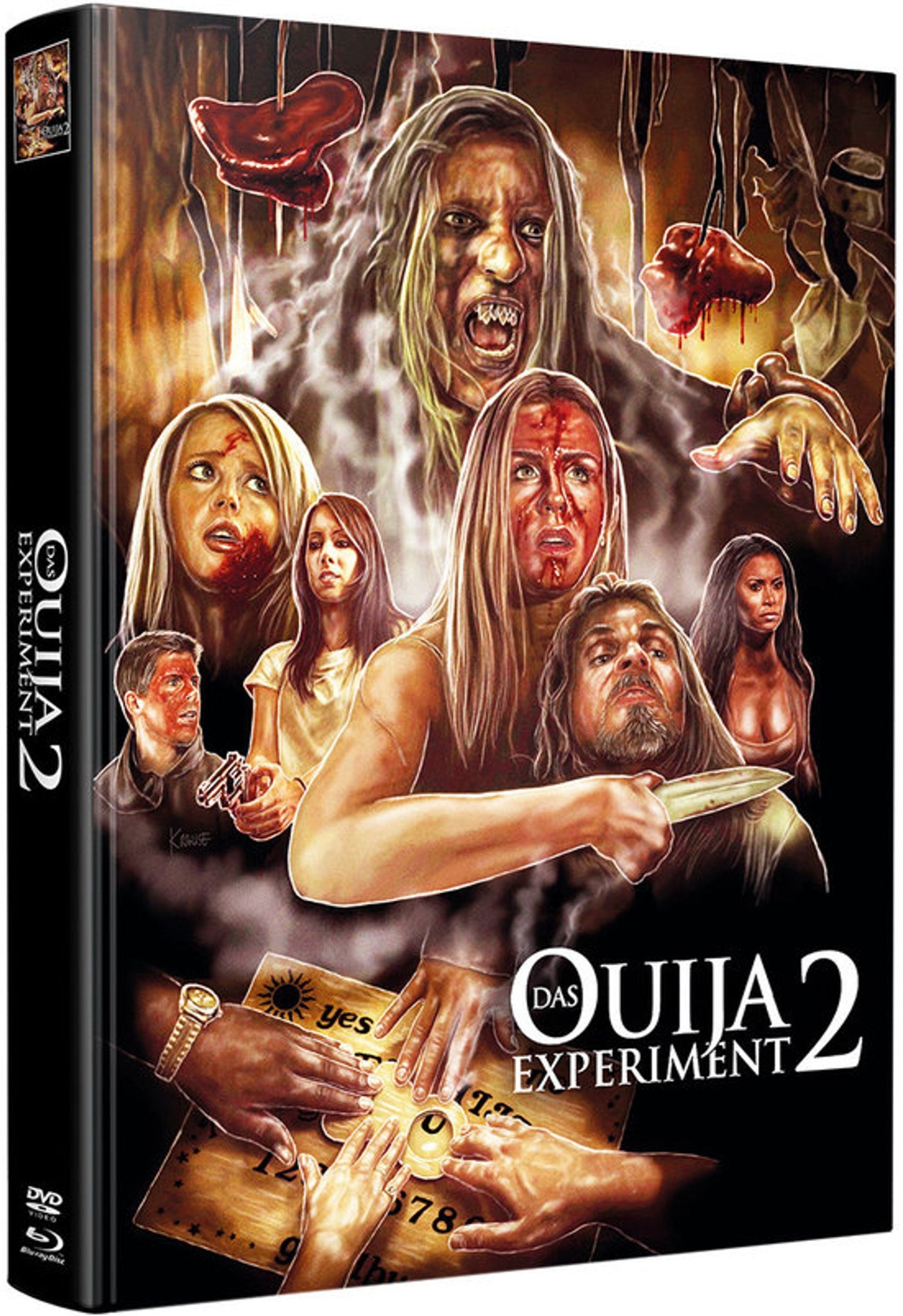 The Ouija Experiment 2 (2017) LE 100 Padded Mediabook - Blu-ray Region B
