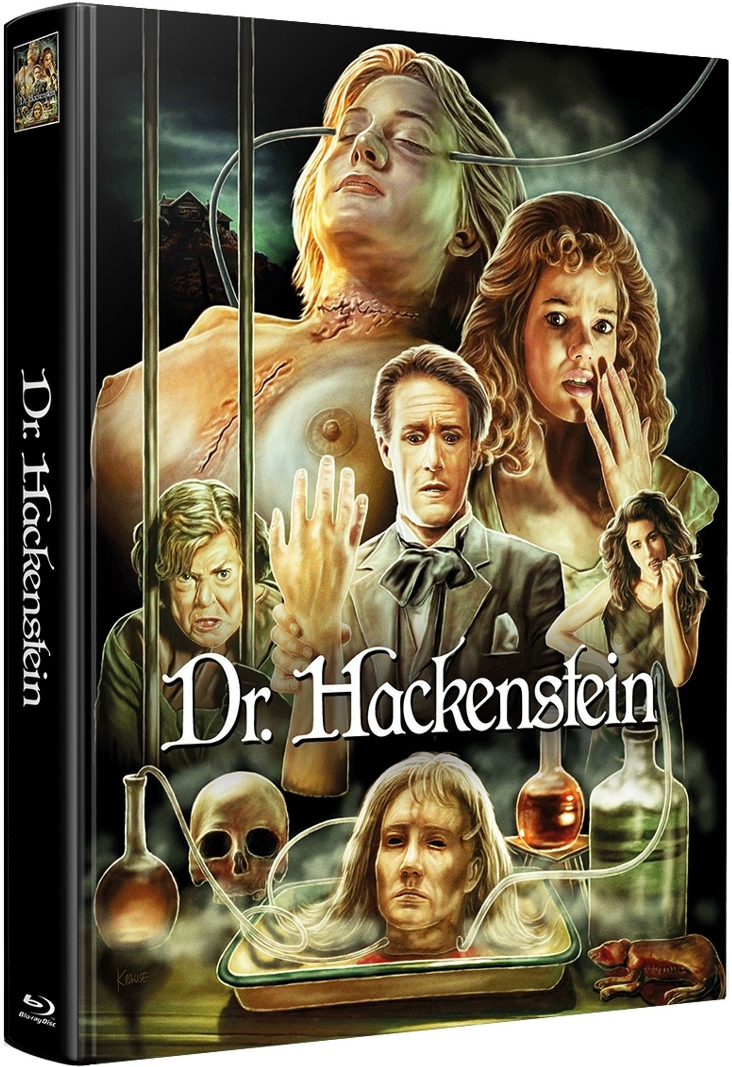 Dr. Hackenstein (1988) LE 199 Padded Mediabook - Blu-ray Region B