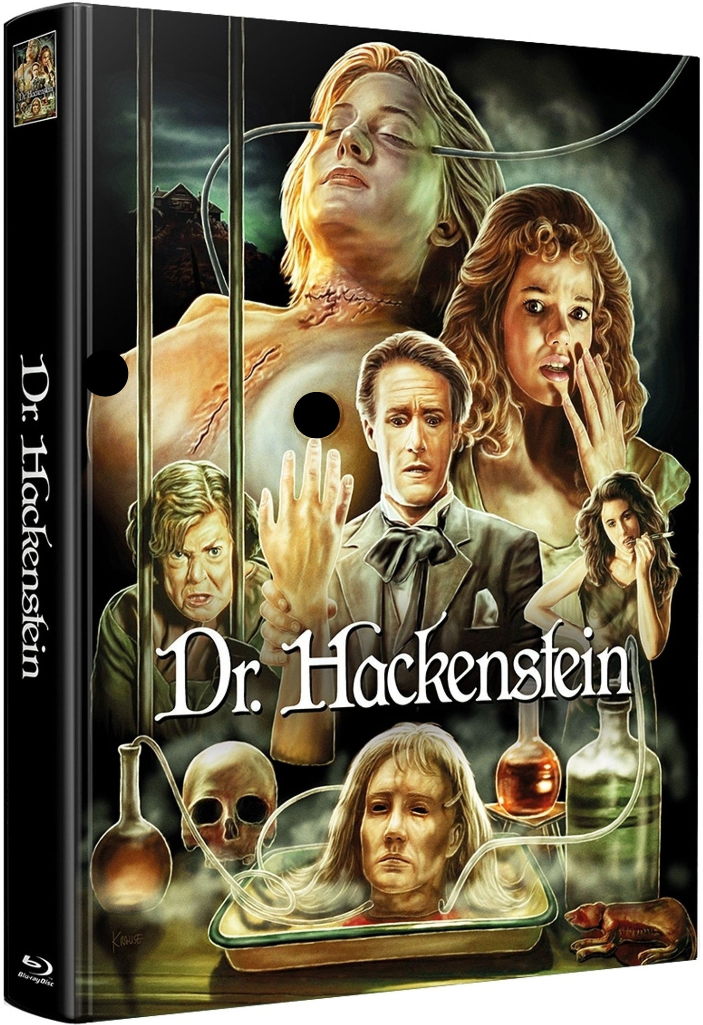 Dr. Hackenstein (1988) LE 199 Padded Mediabook - Blu-ray Region B
