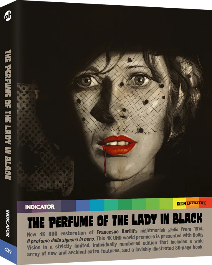 The Perfume of the Lady in Black (1974) Limited Edition Indicator UK - 4K UHD