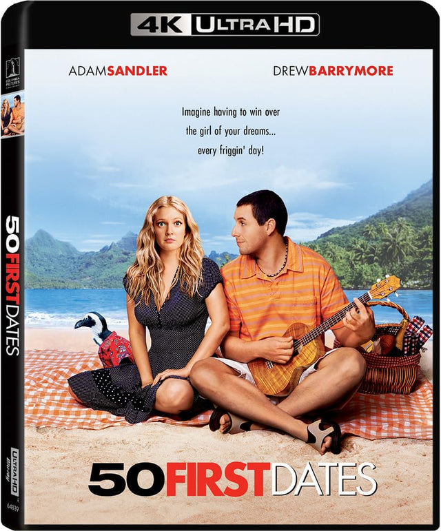 50 First Dates (2004) *NOTE* w/ Slipcover - 4K UHD + Digital Code
