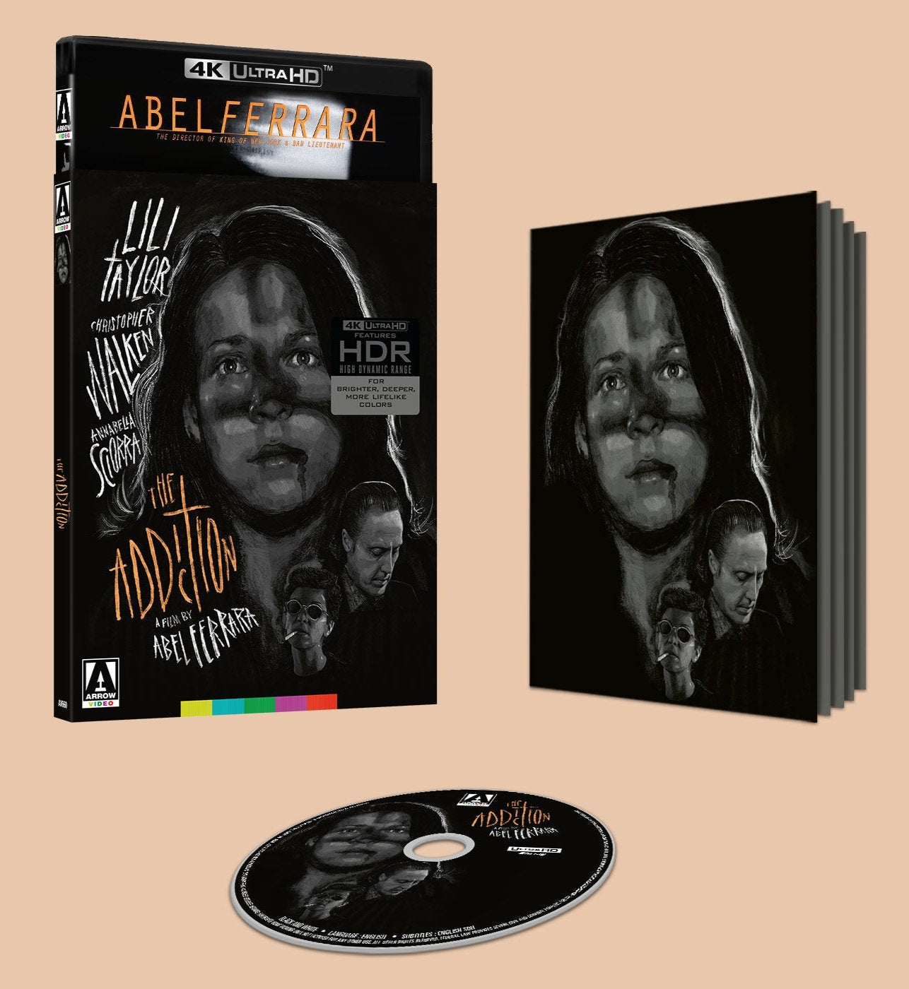 The Addiction (1995) LE Slipcover Arrow US - 4K UHD