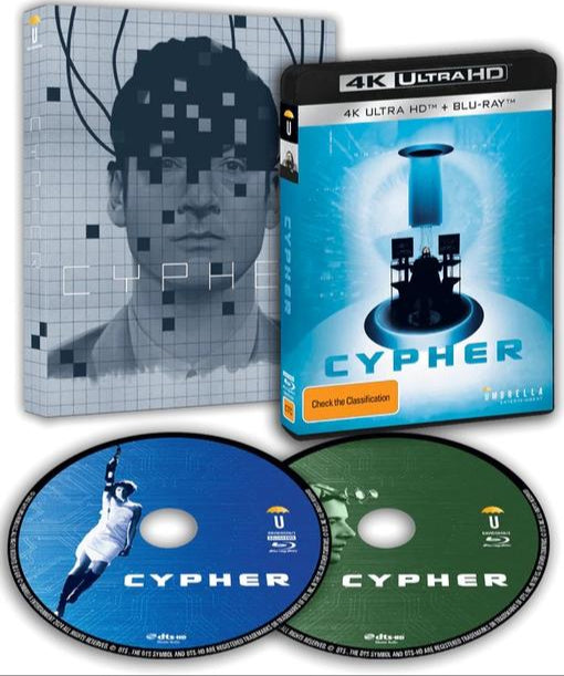 Cypher (2002) w/ Slipcase Umbrella - 4K UHD / Blu-ray Region Free