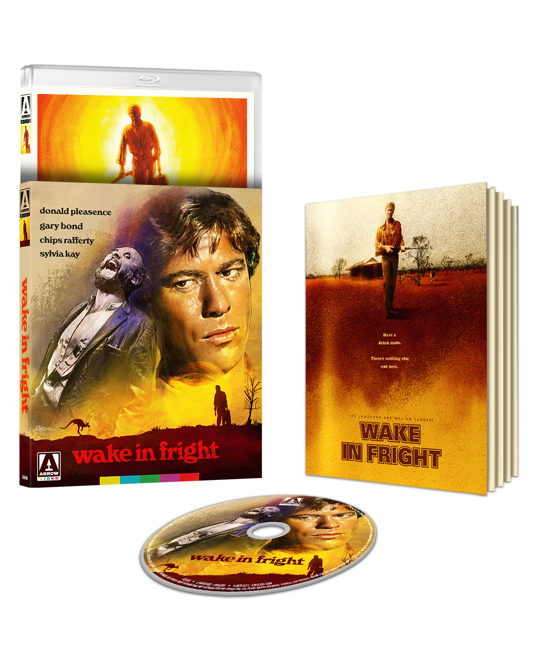PRE-ORDER Wake in Fright (1971) LE Slipcover Arrow US - Blu-ray
