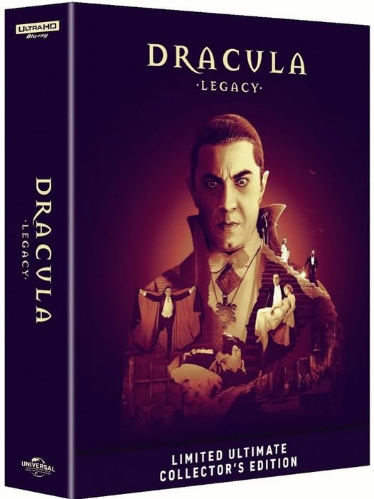 PRE-ORDER Dracula: Legacy (6 Films) UK Ultimate Collector's Edition - 4K UHD