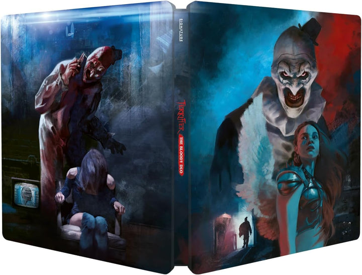 Terrifier: The Bloody Duo (1 & 2) UK Limited Edition Steelbook - 4K UHD