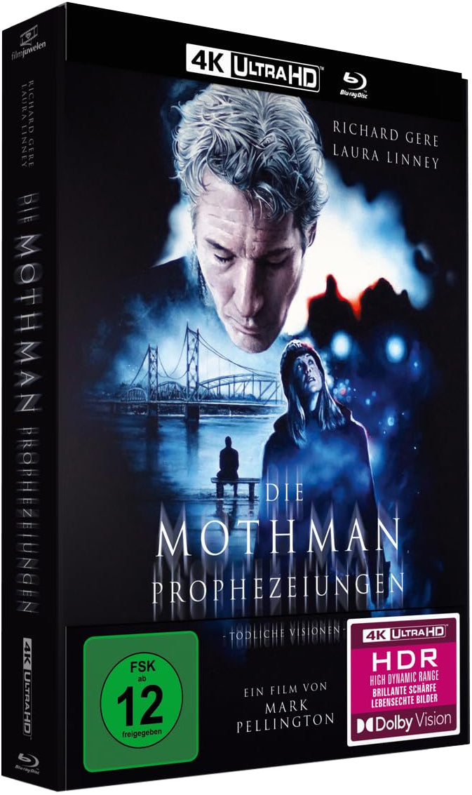 The Mothman Prophecies (2002) Limited Edition Mediabook - 4K UHD / Blu-ray Region B