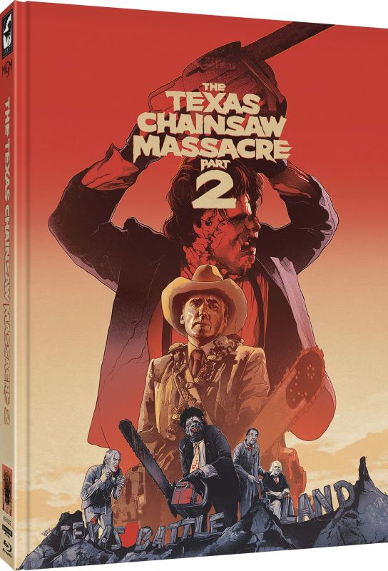 Texas Chainsaw Massacre 2 (1986) LE 555 Mediabook C - 4K UHD / Blu-ray