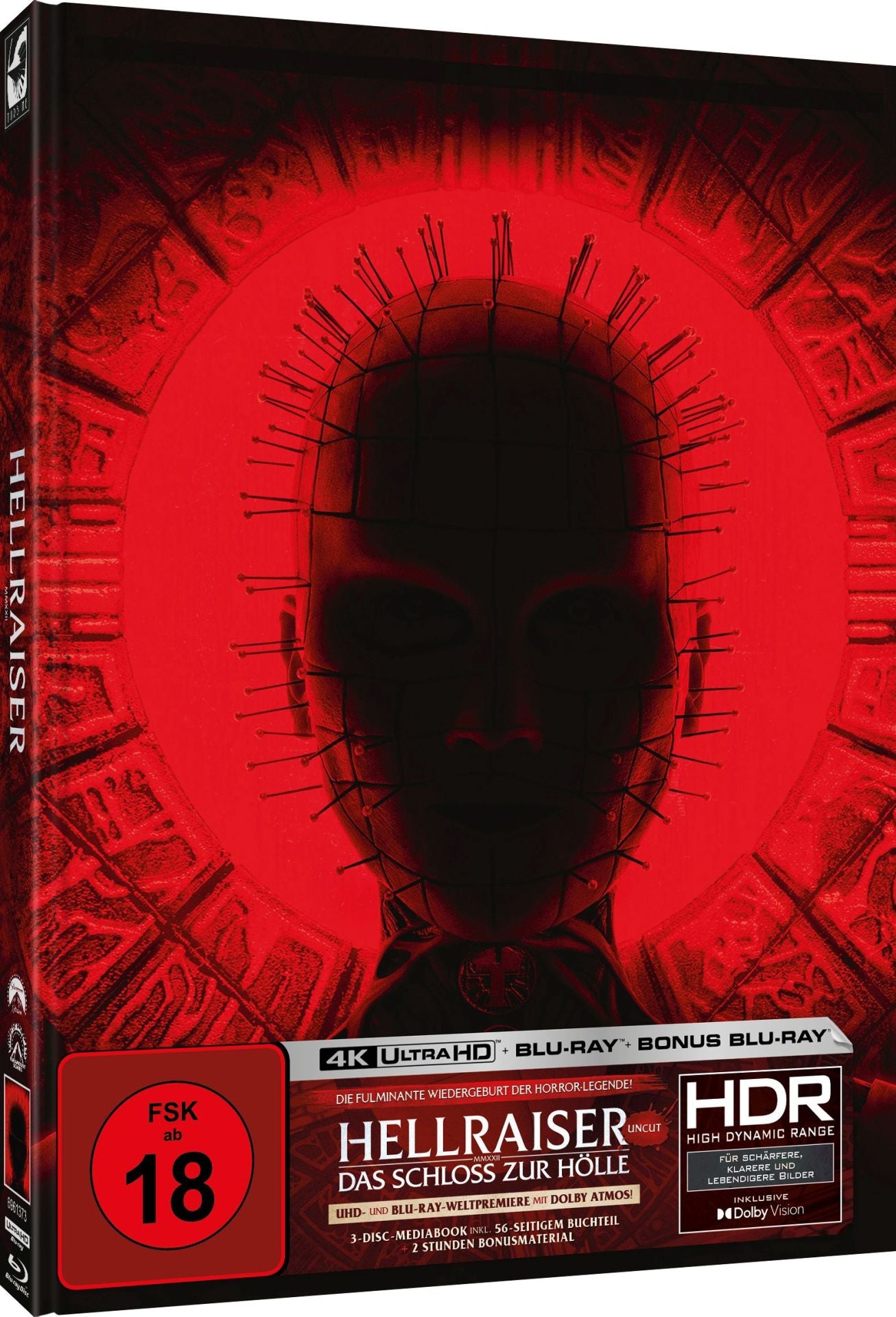 Hellraiser (2022) LE 666 Mediabook B - 4K UHD / Blu-ray Region B *ONE PER PERSON*