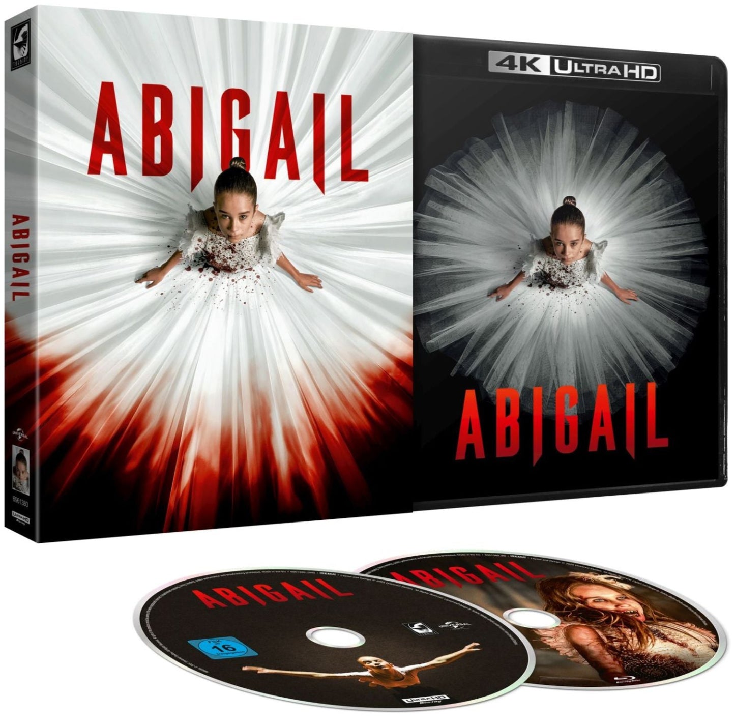 Abigail (2024) Turbine Special Edition w/ Slipcase - 4K UHD / Blu-ray Region Free