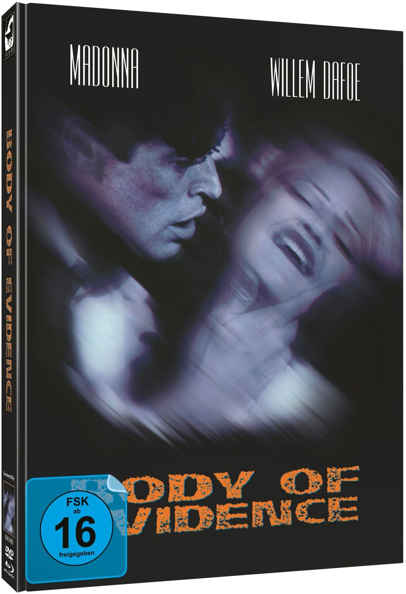 Body of Evidence (1993) LE 333 Mediabook - Blu-ray Region B
