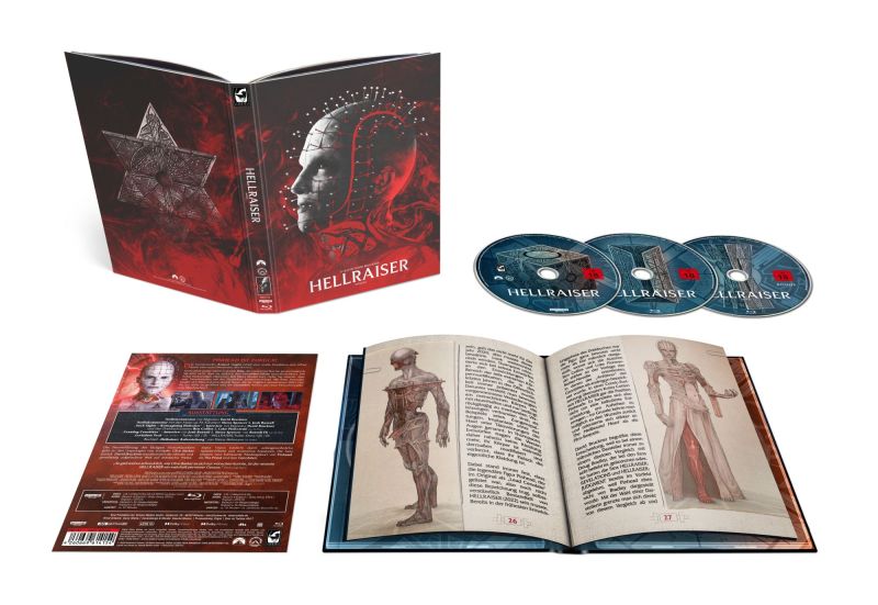Hellraiser (2022) LE 666 Mediabook G - 4K UHD / Blu-ray Region B
