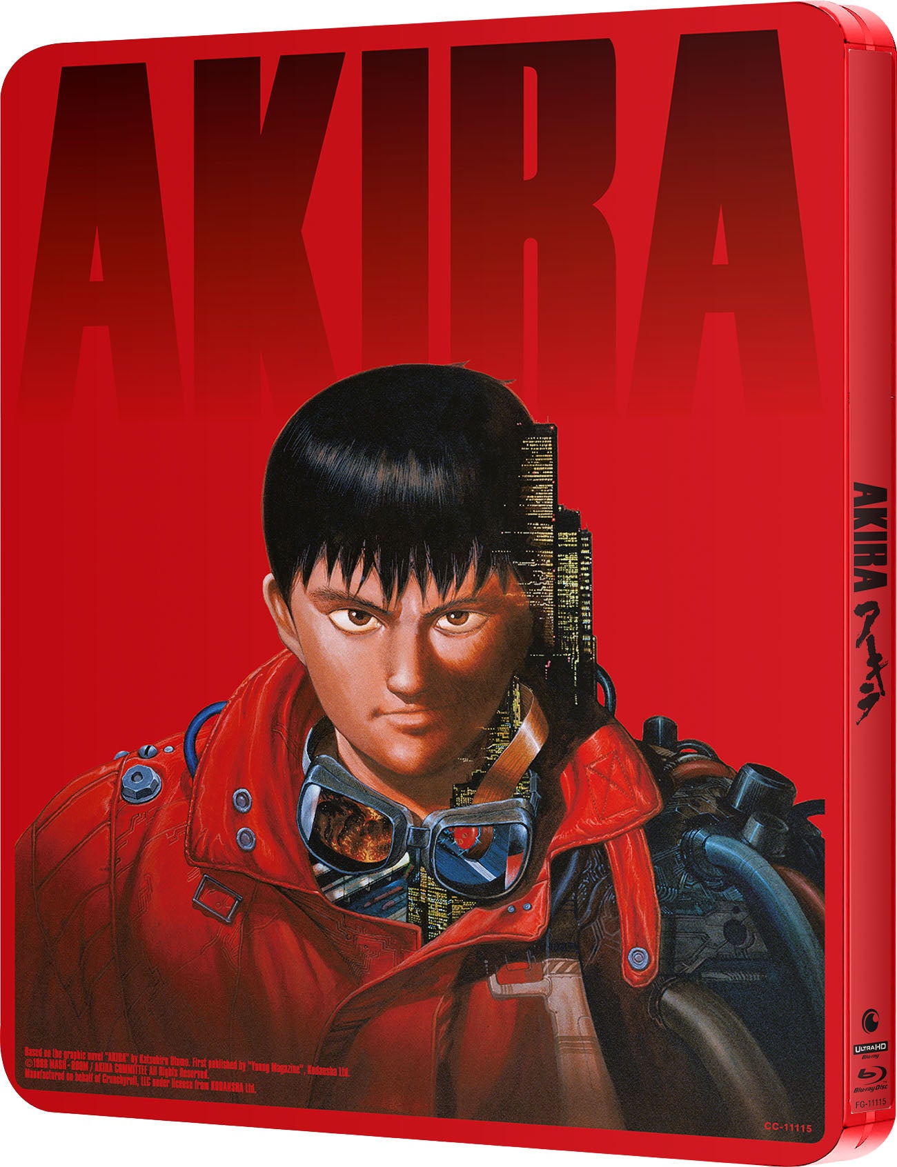 Akira (1988) Limited Edition Steelbook - 4K UHD / Blu-ray Region A & B