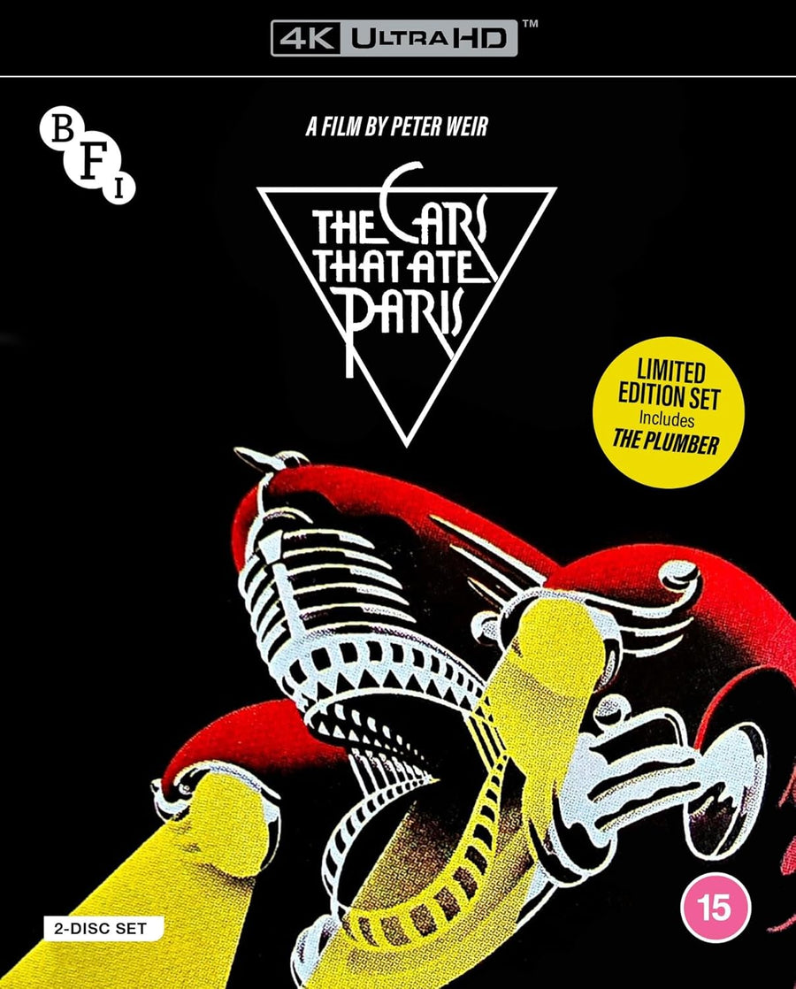 PRE-ORDER The Cars That Ate Paris (1974) BFI - 4K UHD / Blu-ray Region B