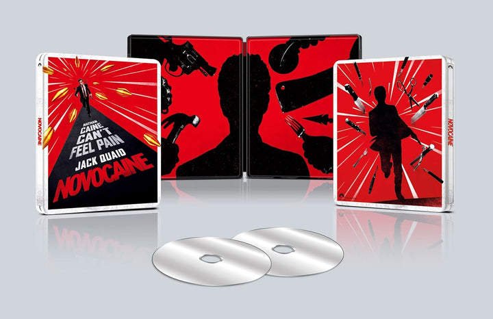 Novocaine (2025) Limited Edition UK Steelbook - 4K UHD / Blu-ray Region Free