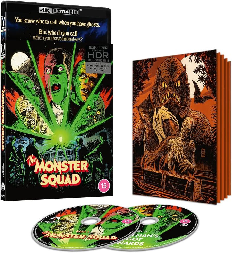 PRE-ORDER Monster Squad (1983) LE Slipcover Arrow UK - 4K UHD