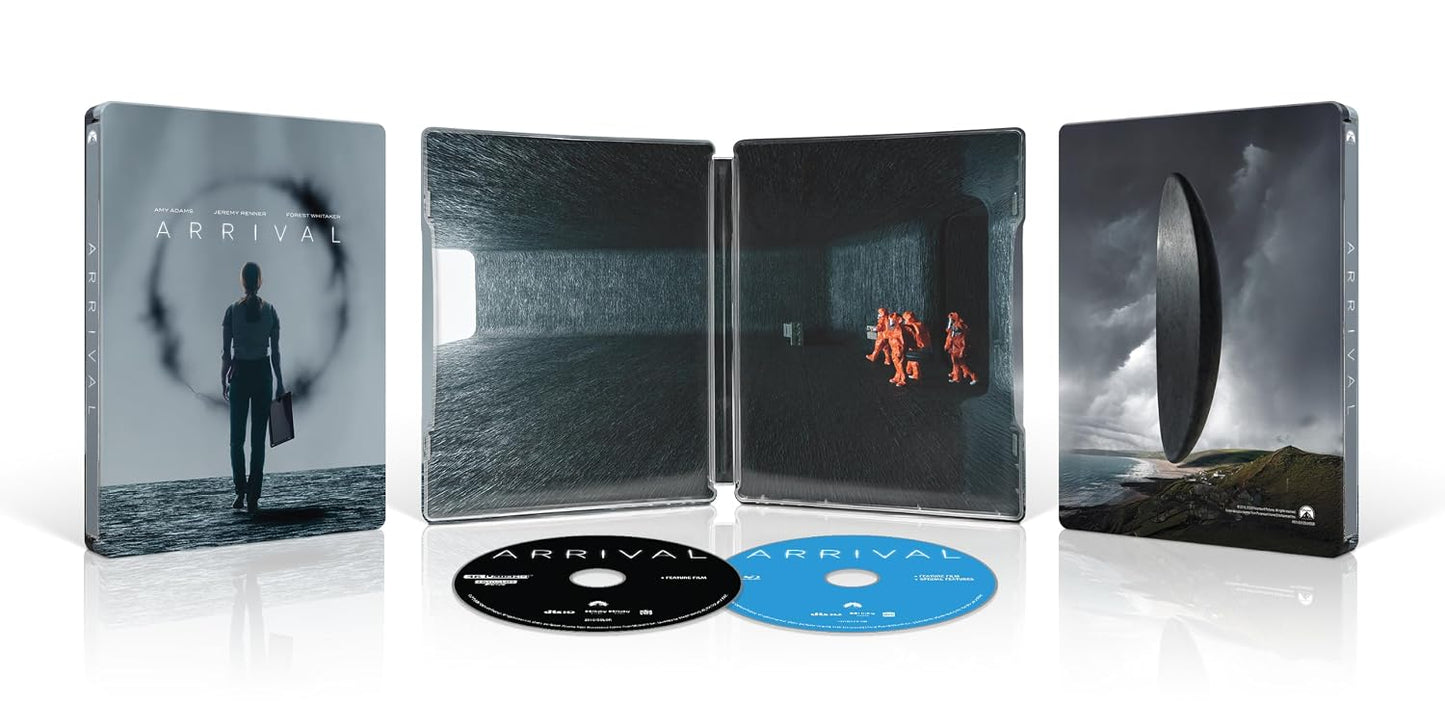 PRE-ORDER Arrival (2016) Limited Edition Steelbook - 4K UHD / Blu-ray / Digital Code