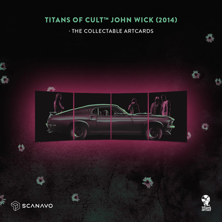 John Wick (2014) Limited Edition Steelbook Box Set TITANS OF CULT - 4K UHD