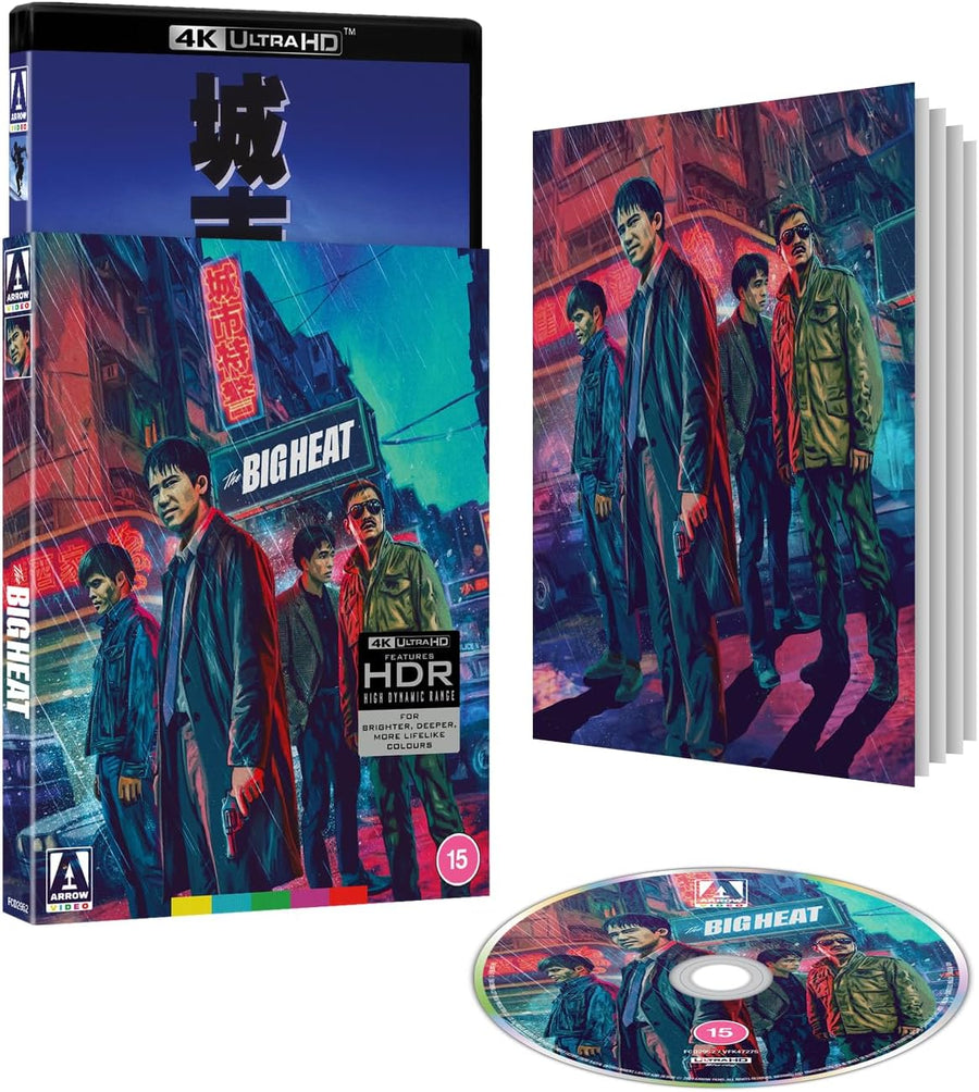 PRE-ORDER The Big Heat (1988) LE Slipcover Arrow UK - 4K UHD