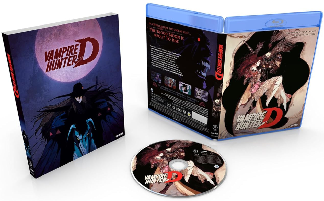 Vampire Hunter D (1985) LE Slipcover Sentai - Blu-ray Region A