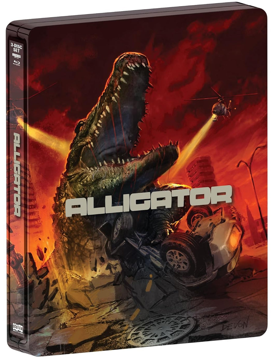 PRE-ORDER Alligator (1980) Limited Edition Steelbook Scream Factory - Blu-ray Region A