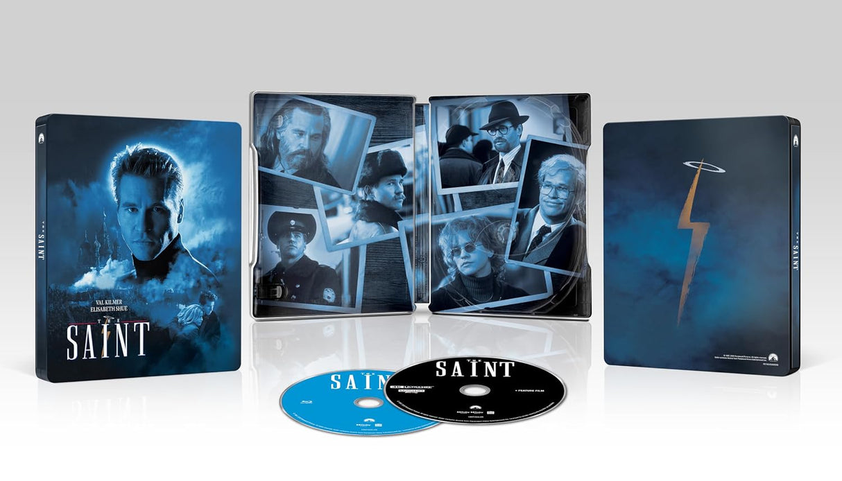 PRE-ORDER The Saint (1997) Limited Edition Steelbook - 4K UHD / Blu-ray / Digital Code