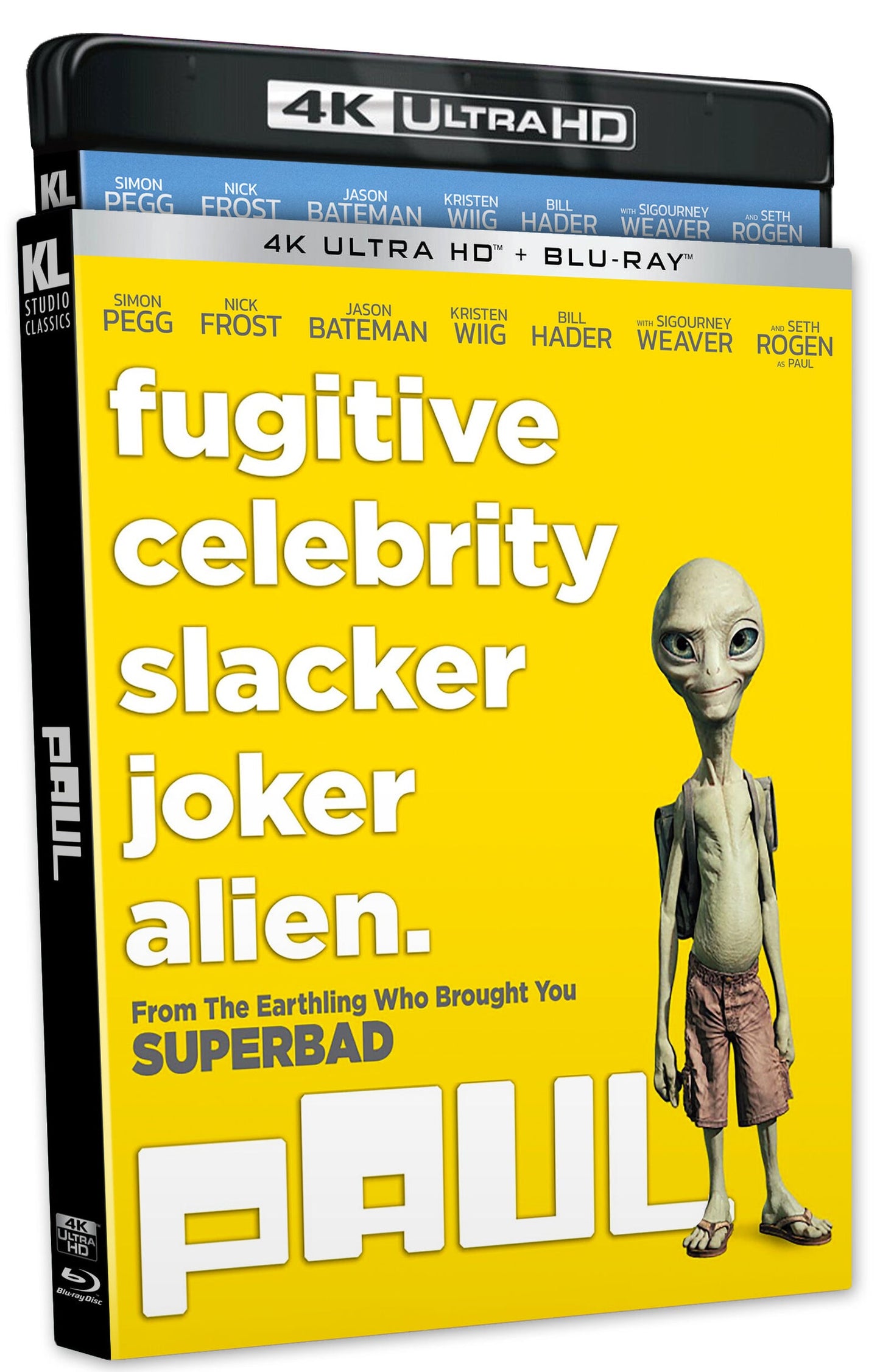 Paul (2011) LE Slipcover Kino Lorber - 4K UHD / Blu-ray *NOTE*