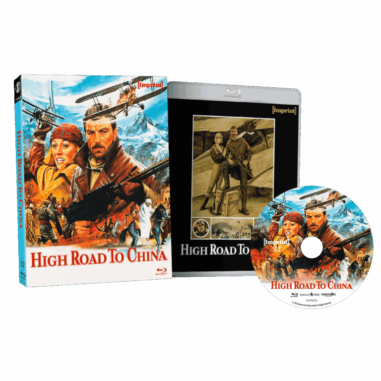 PRE-ORDER High Road to China (1983) LE Slipcase Imprint - Blu-ray Region Free