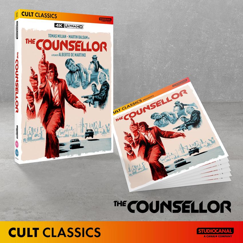 PRE-ORDER The Counsellor (1973) LE Slipcover StudioCanal - 4K UHD