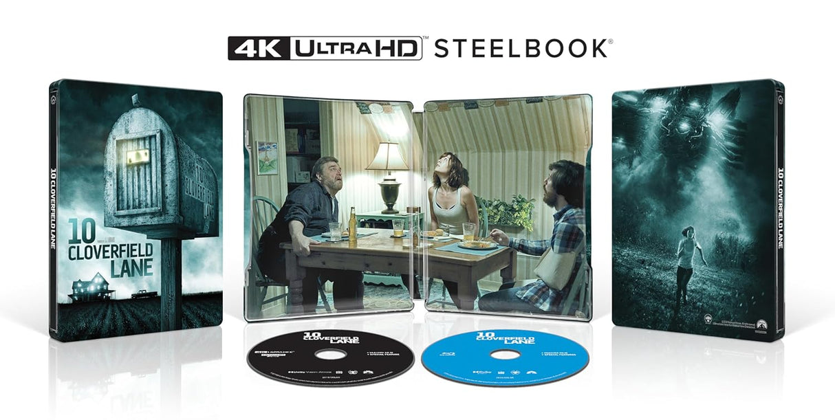 10 Cloverfield Lane (2016) Limited Edition Steelbook - 4K UHD / Blu-ray