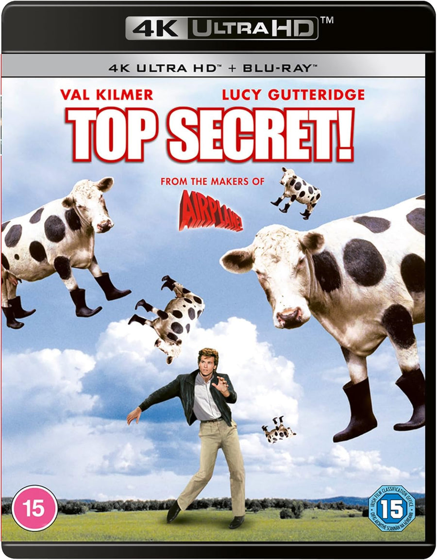 Top Secret! (1984) w/ Slipcover - 4K UHD / Blu-ray Region Free