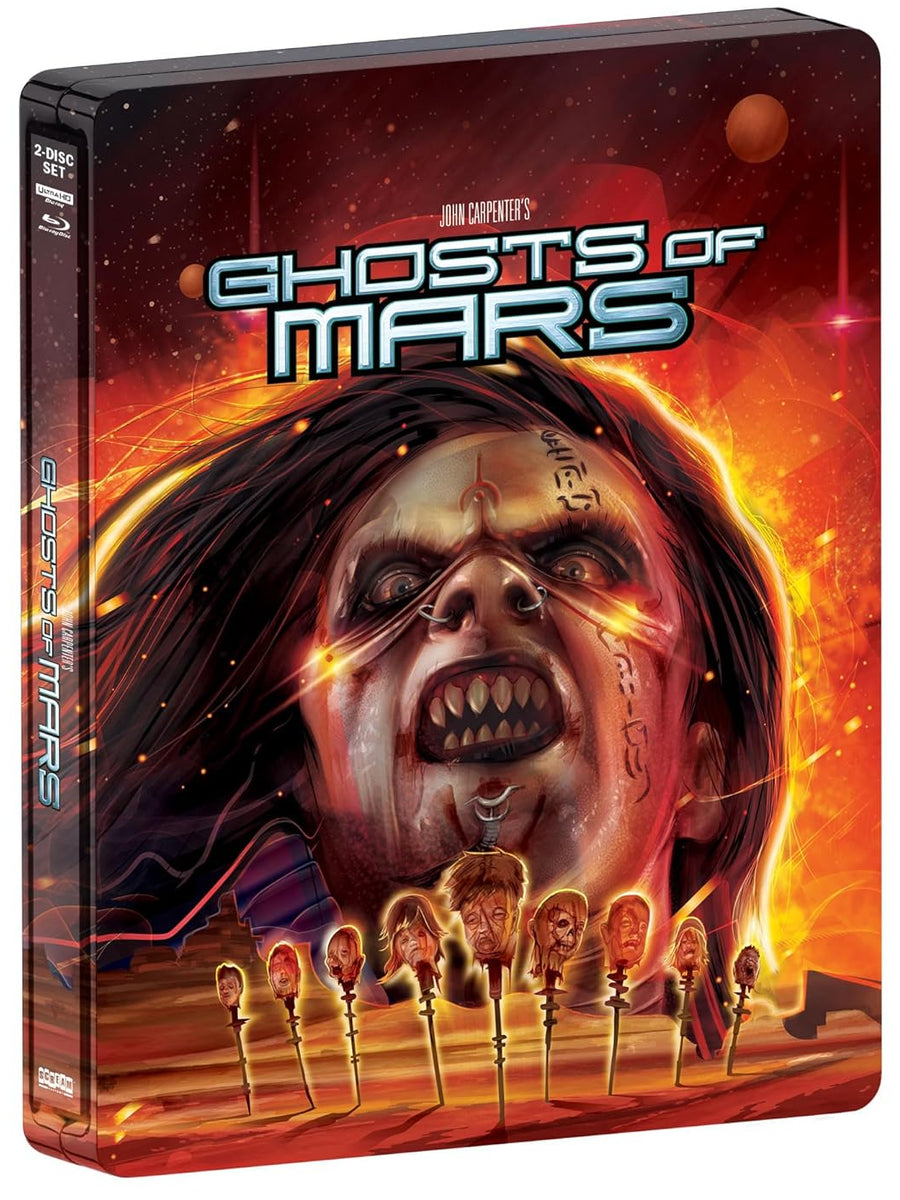 John Carpenter's Ghost of Mars (2001) LE Steelbook Scream Factory - 4K UHD / Blu-ray