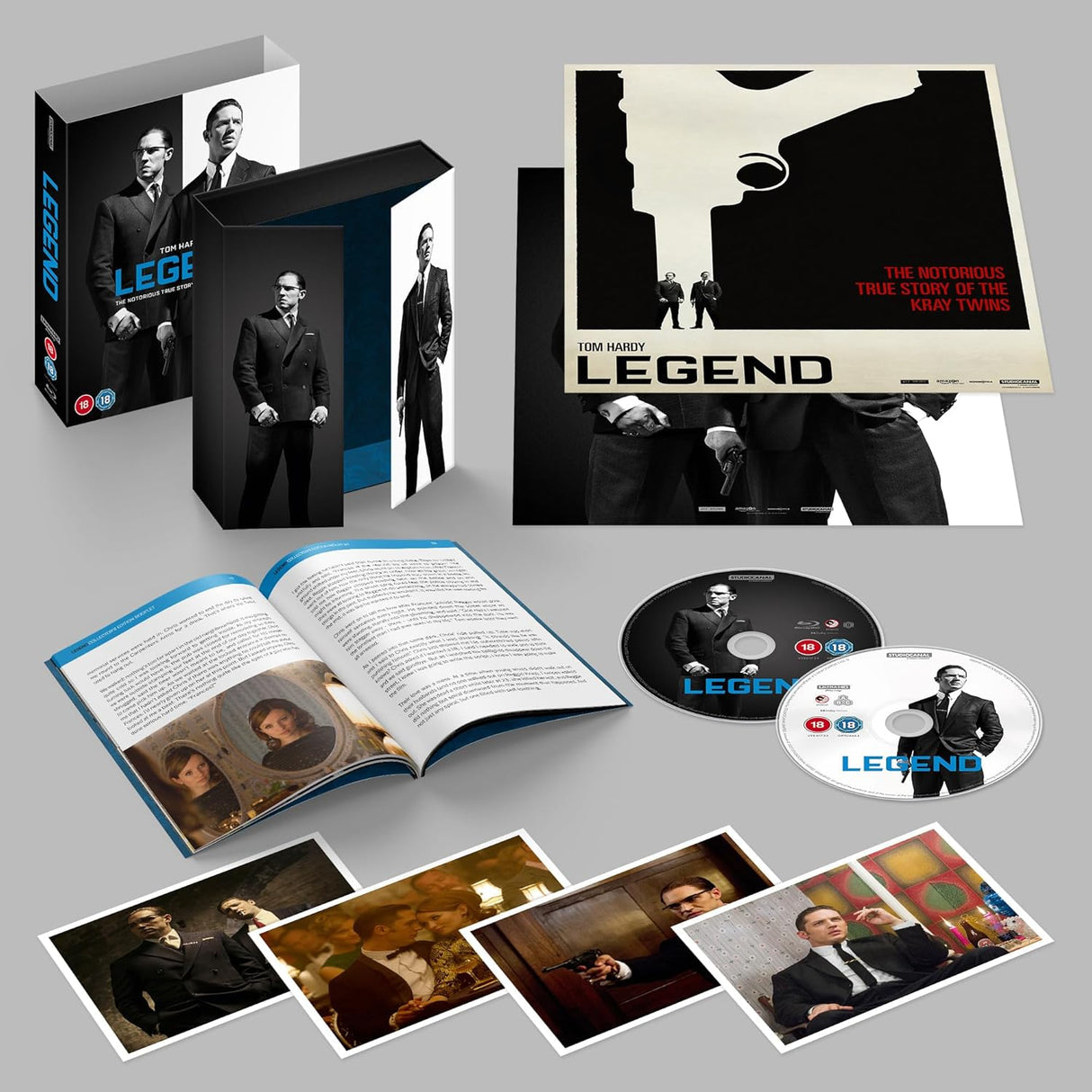 Legend (2015) Limited Collector's Edition - 4K UHD / Blu-ray Region B