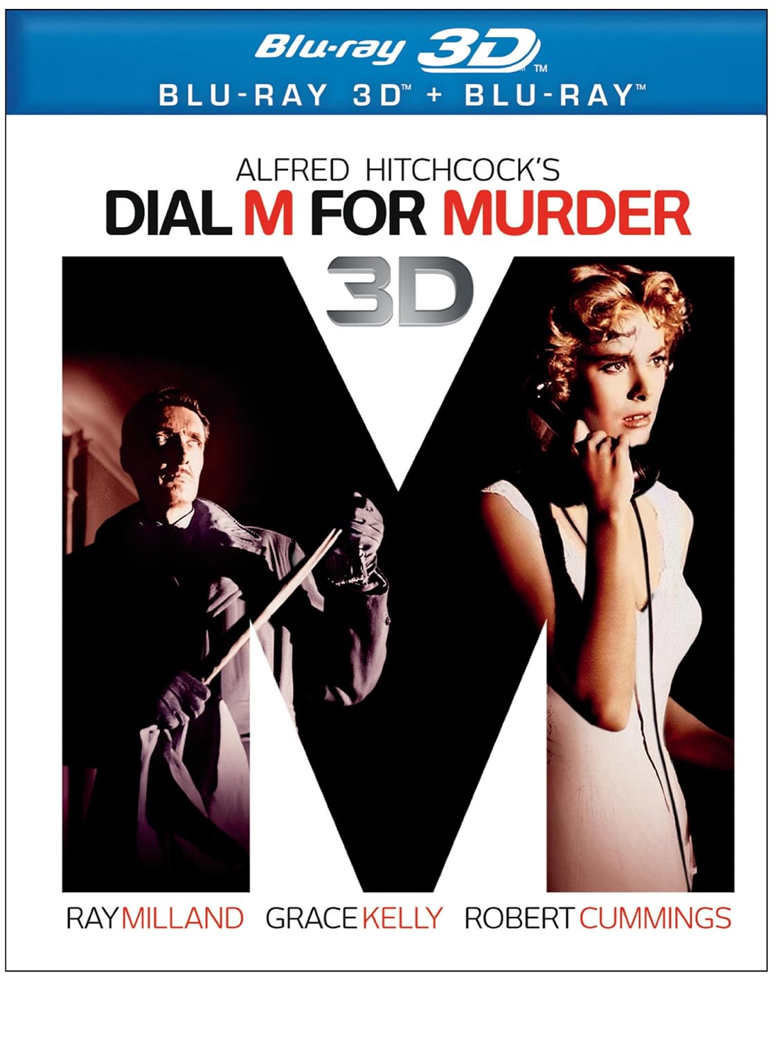 Dial M For Murder (1954) Warner Bros - Blu-ray + 3D