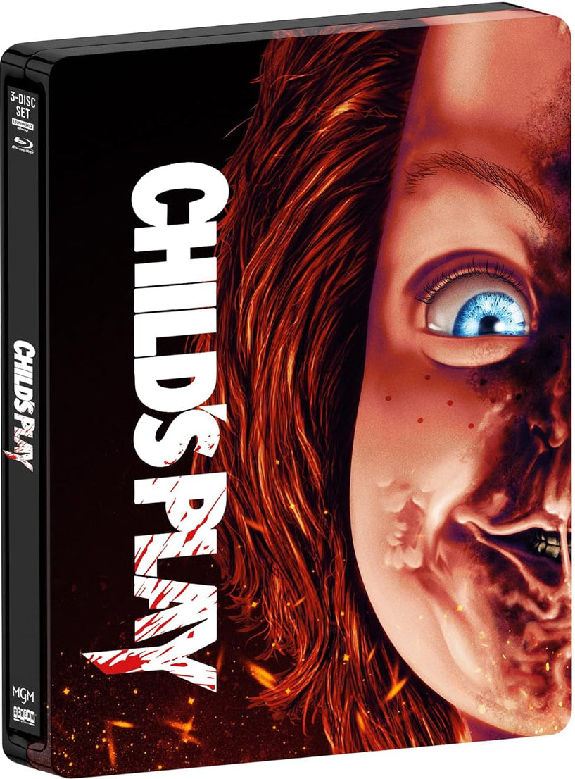 PRE-ORDER Child's Play (1988) Limited Edition Steelbook Scream Factory - 4K UHD / Blu-ray
