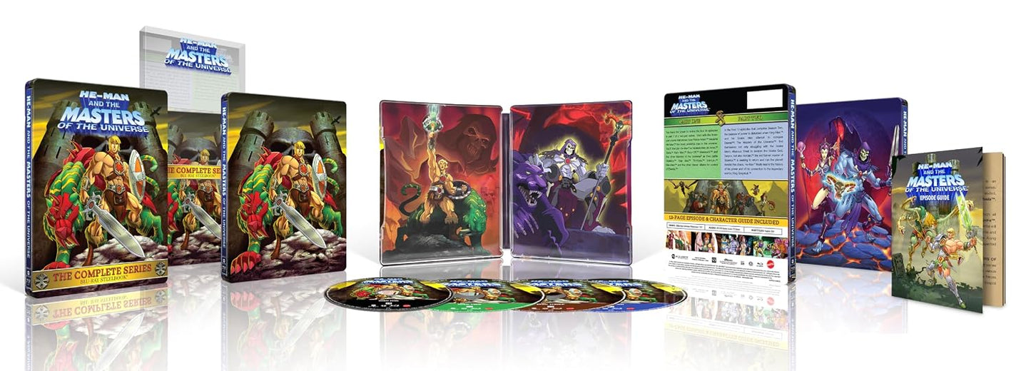 PRE-ORDER He-Man & Masters of the Universe: Complete Series (2002-2004) Steelbook - Blu-ray