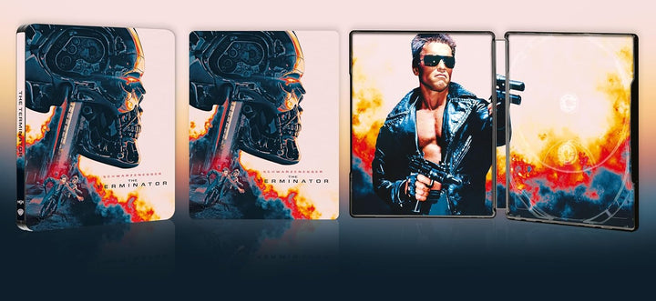 The Terminator (1984) Limited Edition 40th Anniversary Steelbook - 4K UHD / Blu-ray Region Free