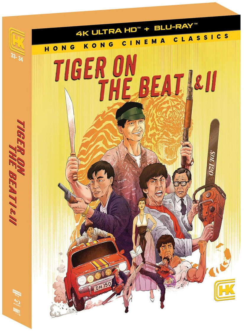 Tiger on the Beat 1 & 2 (NOTE) Shout Factory - 4K UHD / Blu-ray