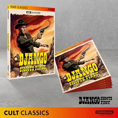 PRE-ORDER Django Shoots First (1966) LE Slipcover StudioCanal - 4K UHD